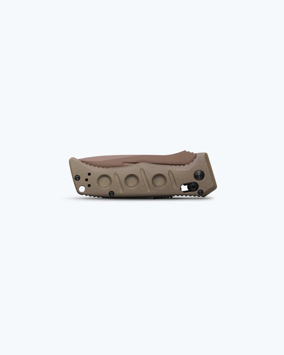 Fifth product image showing the Afront of knife closed
