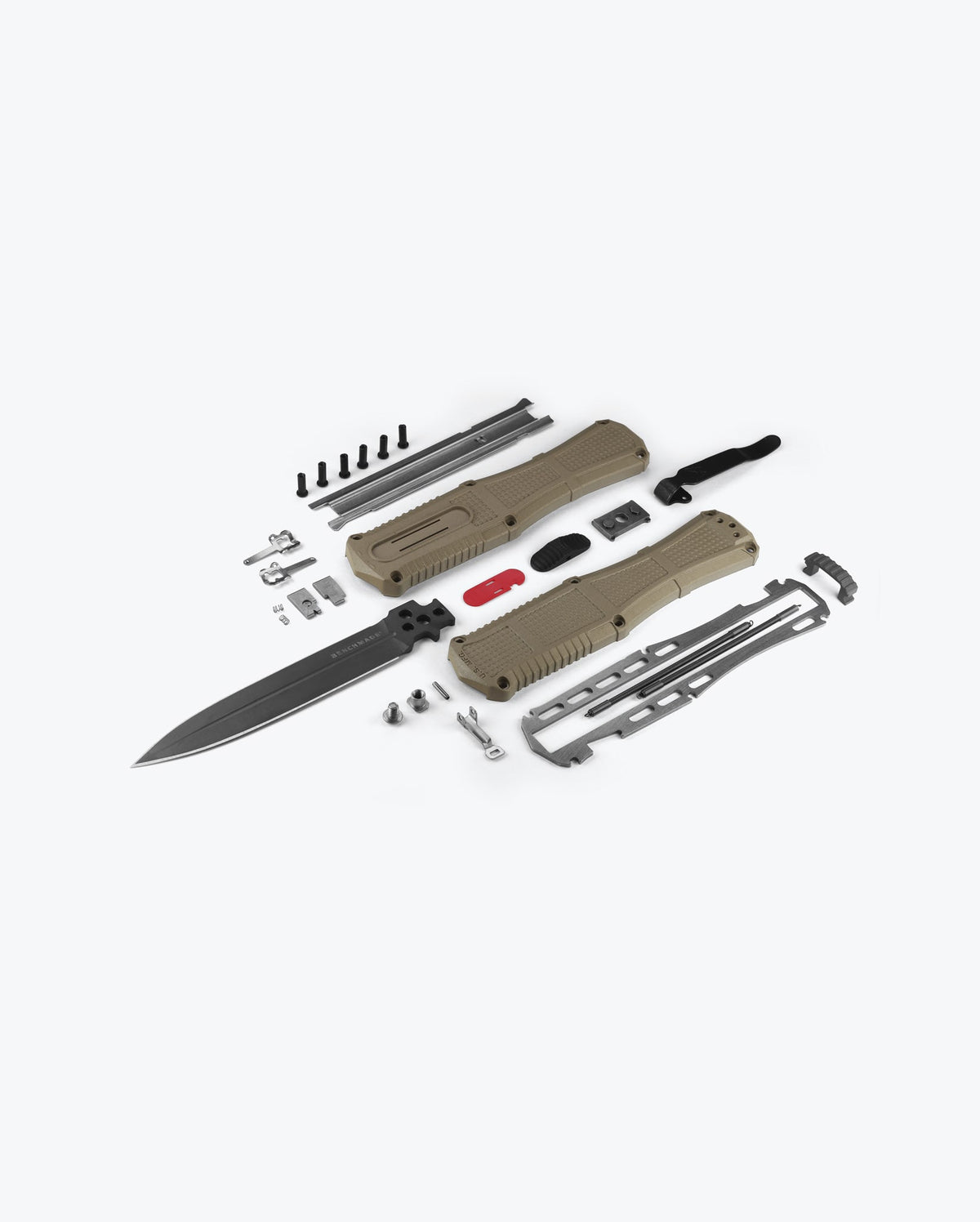 Eighth product image showing an exploded view of the knife