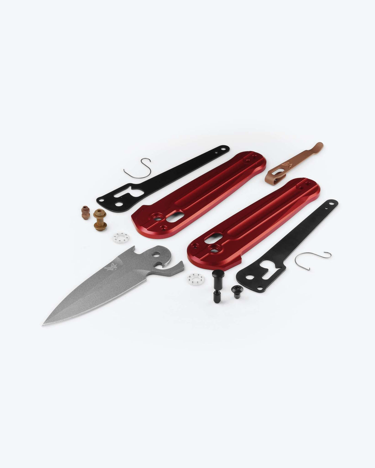 Eighth product image showing an exploded view of the knife