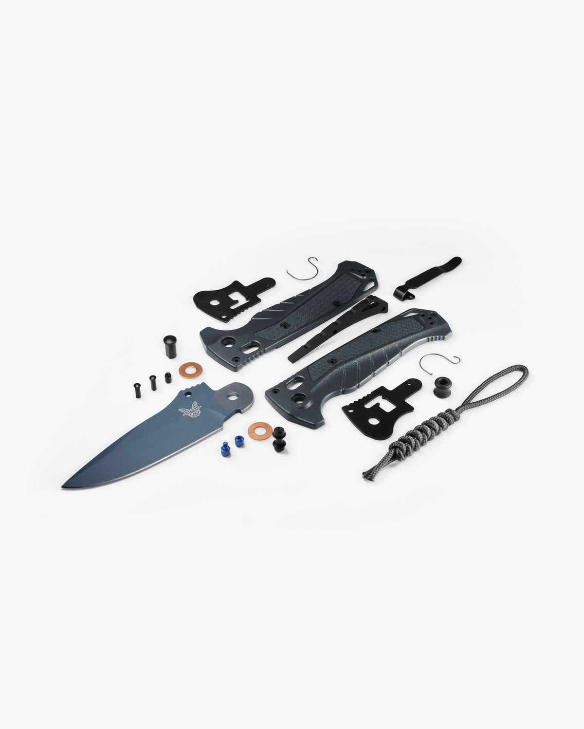 Eighth product image showing an exploded view of the knife