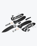 Eighth product image showing an exploded view of the knife