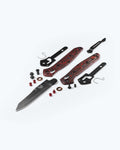 Eighth product image showing an exploded view of the knife