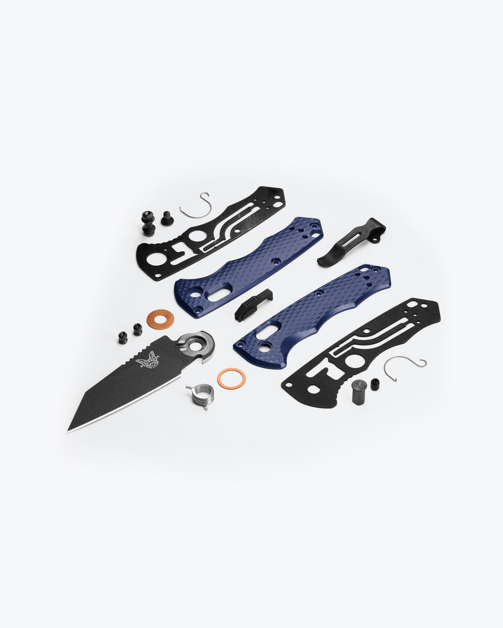 Eighth product image showing an exploded view of the knife