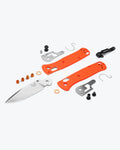 Eighth product image showing an exploded view of the knife