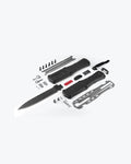Eighth product image showing an exploded view of the knife