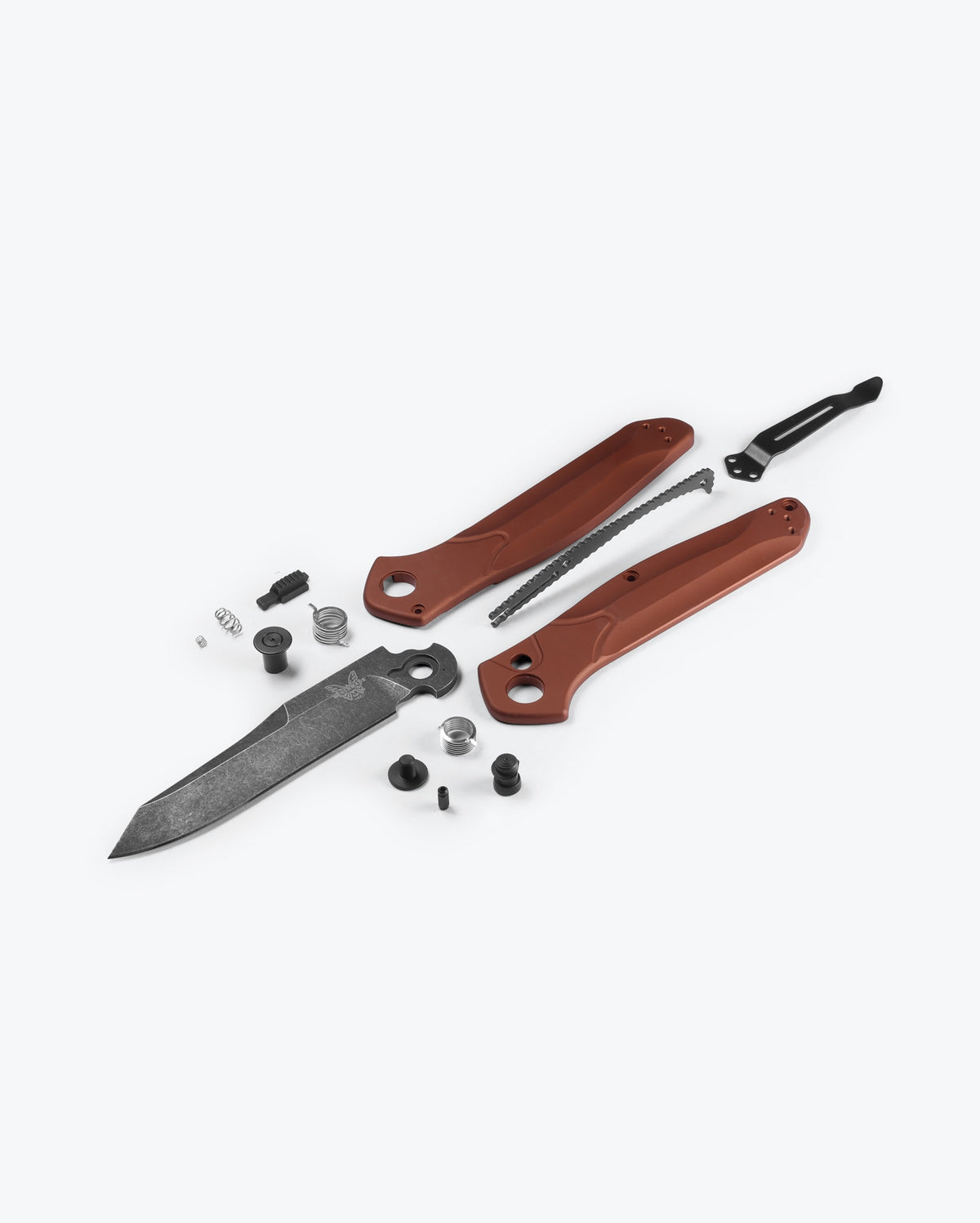 Eighth product image showing an exploded view of the knife
