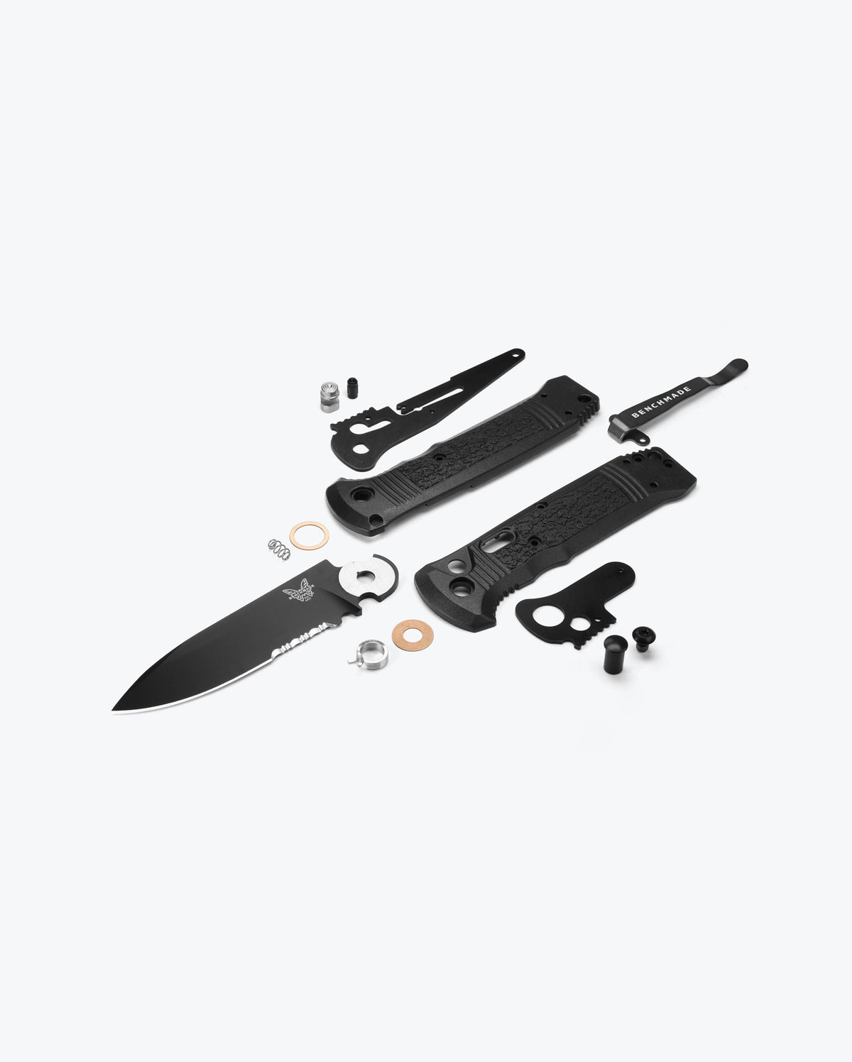 Eighth product image showing an exploded view of the knife