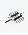 Eighth product image showing an exploded view of the knife
