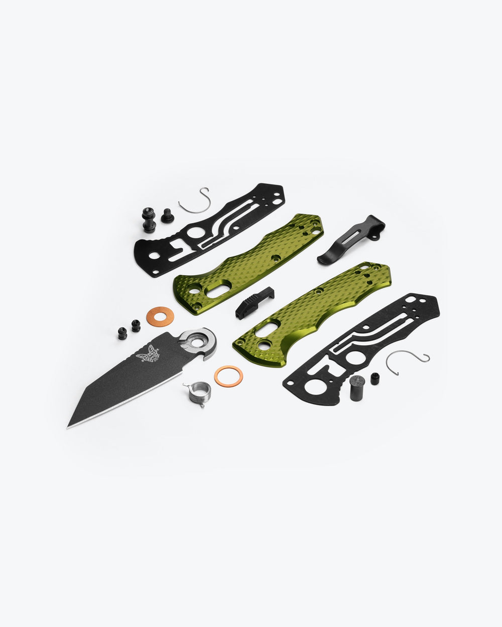 Eighth product image showing an exploded view of the knife