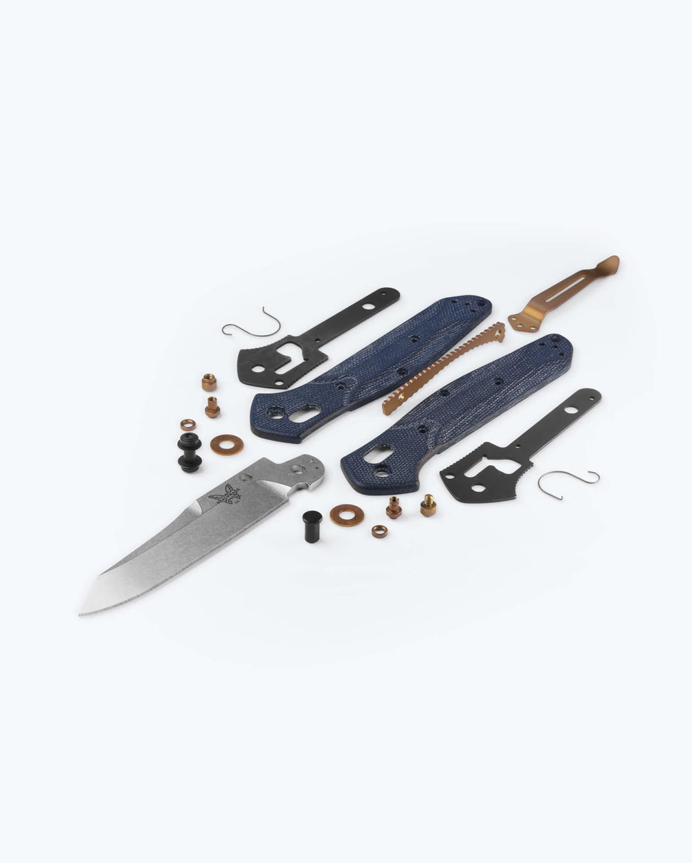 Eighth product image showing an exploded view of the knife