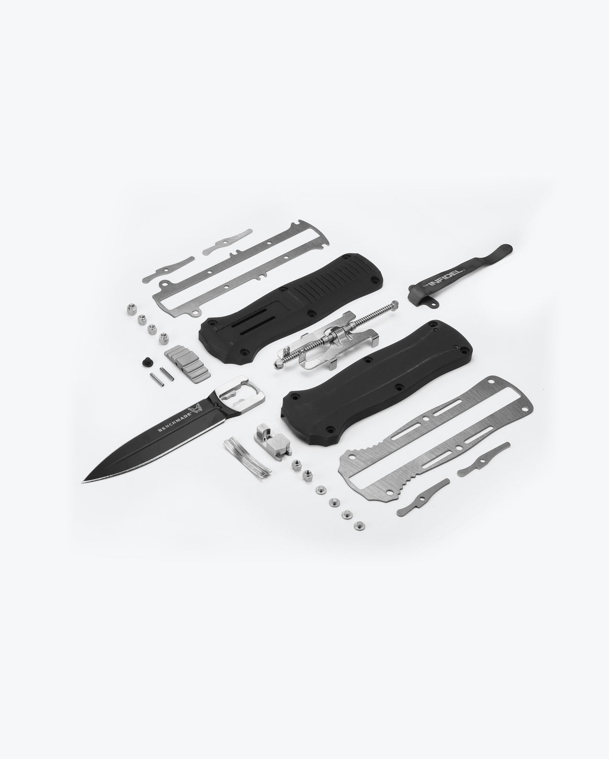 Eighth product image showing an exploded view of the knife