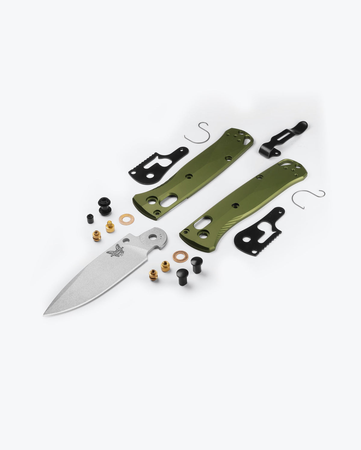 Eighth product image showing an exploded view of the knife