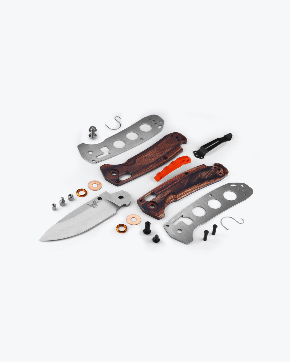 Eighth product image showing an exploded view of the knife