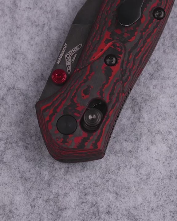 Product video showcasing knife features