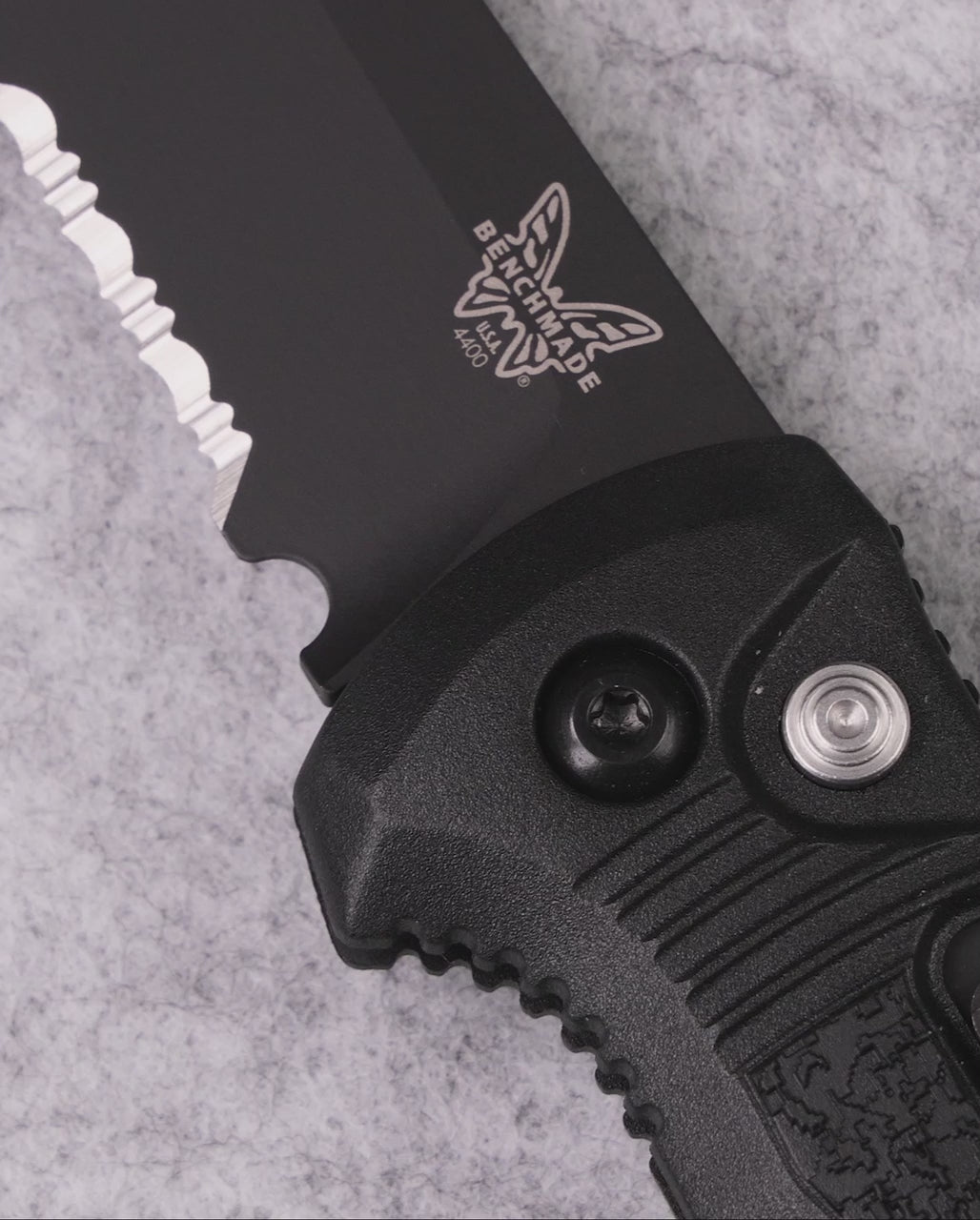 Product video showcasing knife features