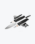 Eighth product image showing an exploded view of the knife
