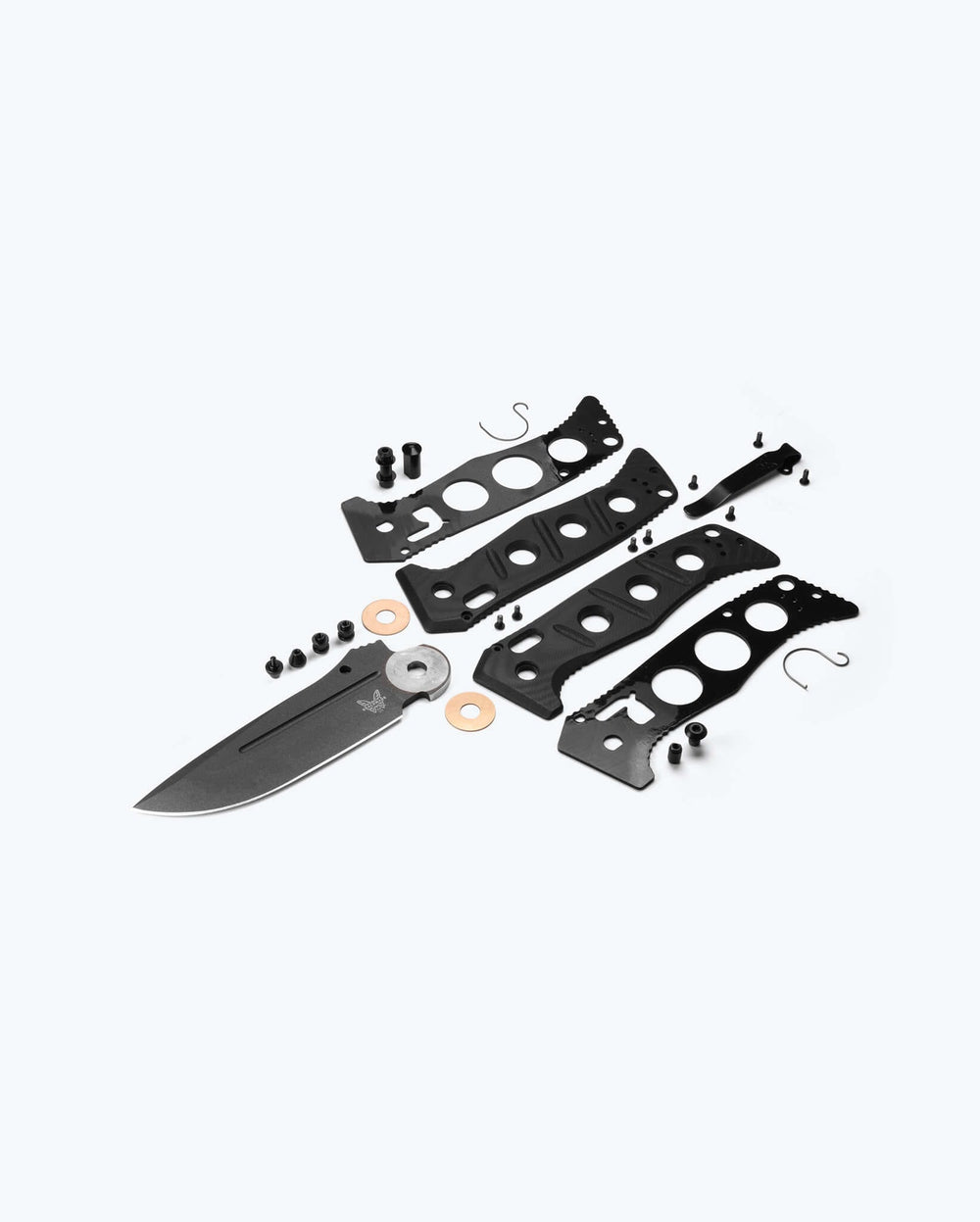 Eighth product image showing an exploded view of the knife