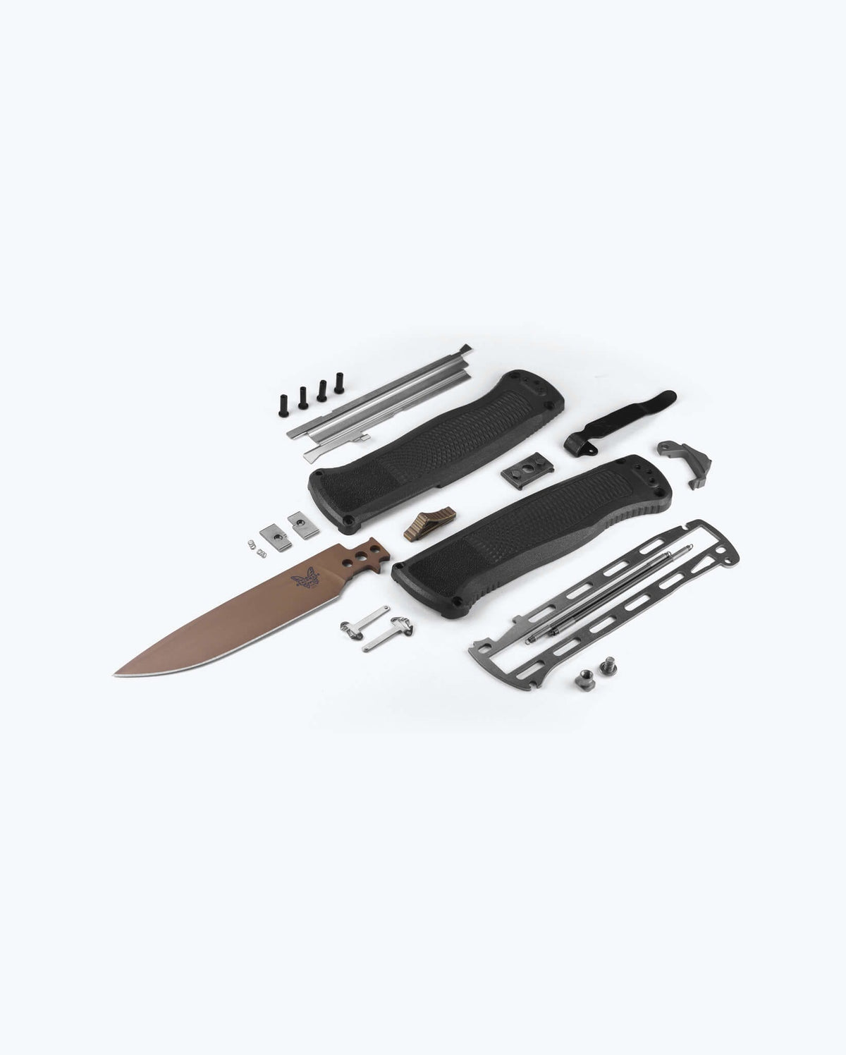 Eighth product image showing an exploded view of the knife