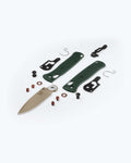 Eighth product image showing an exploded view of the knife