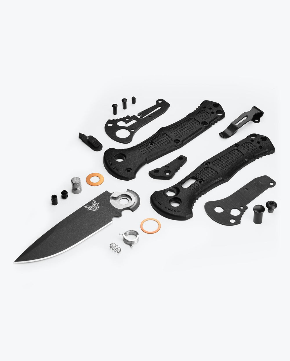 Eighth product image showing an exploded view of the knife