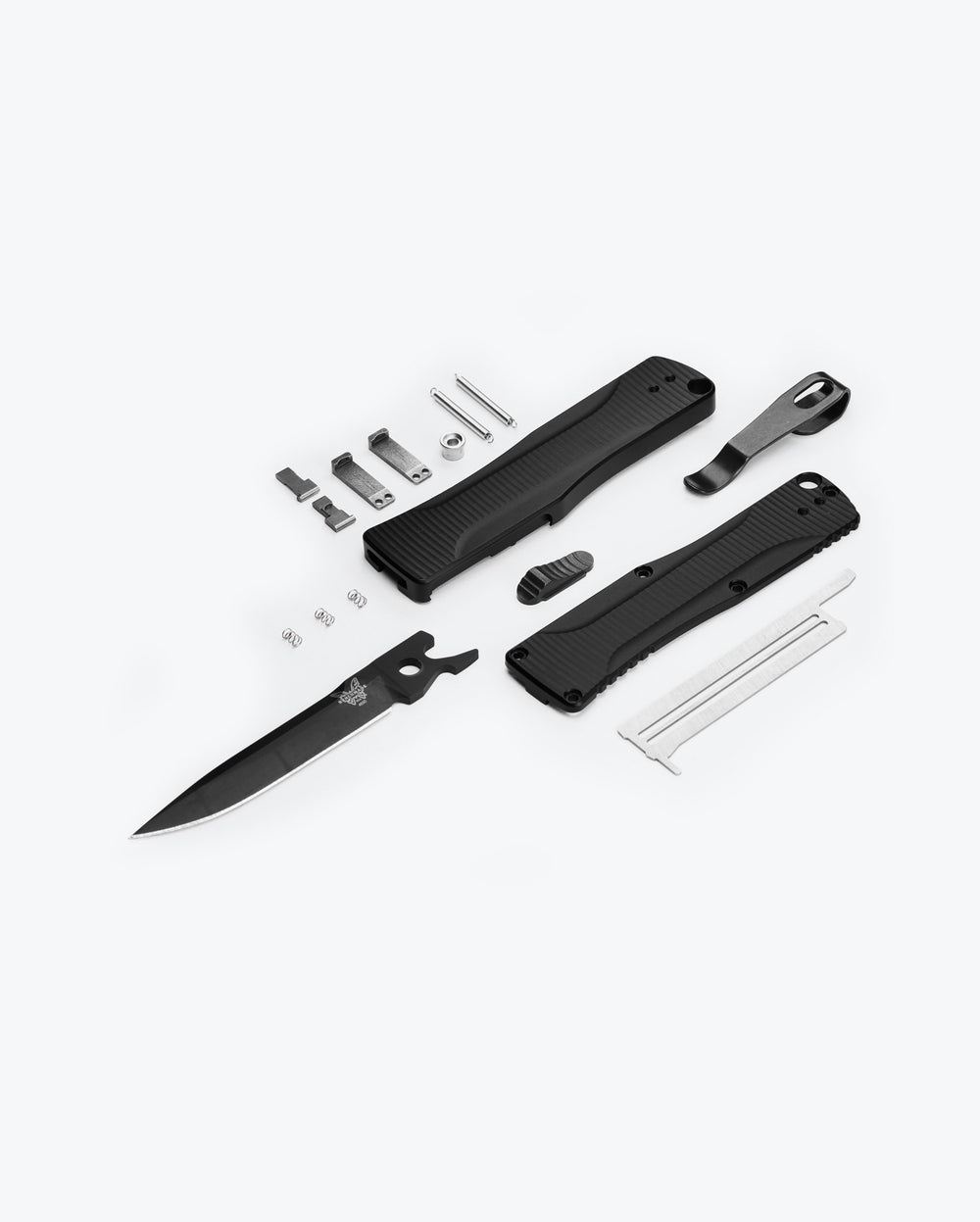 Eighth product image showing an exploded view of the knife