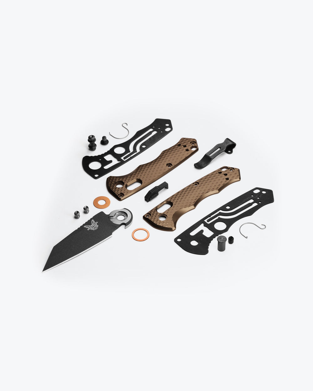 Eighth product image showing an exploded view of the knife