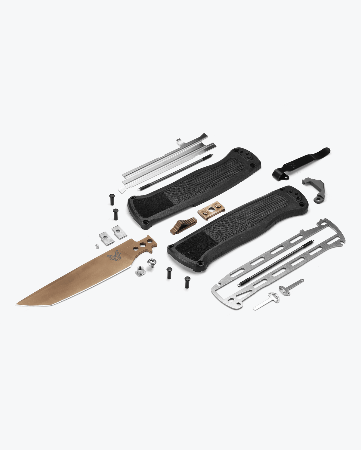 Eighth product image showing an exploded view of the knife