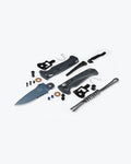 Eighth product image showing an exploded view of the knife