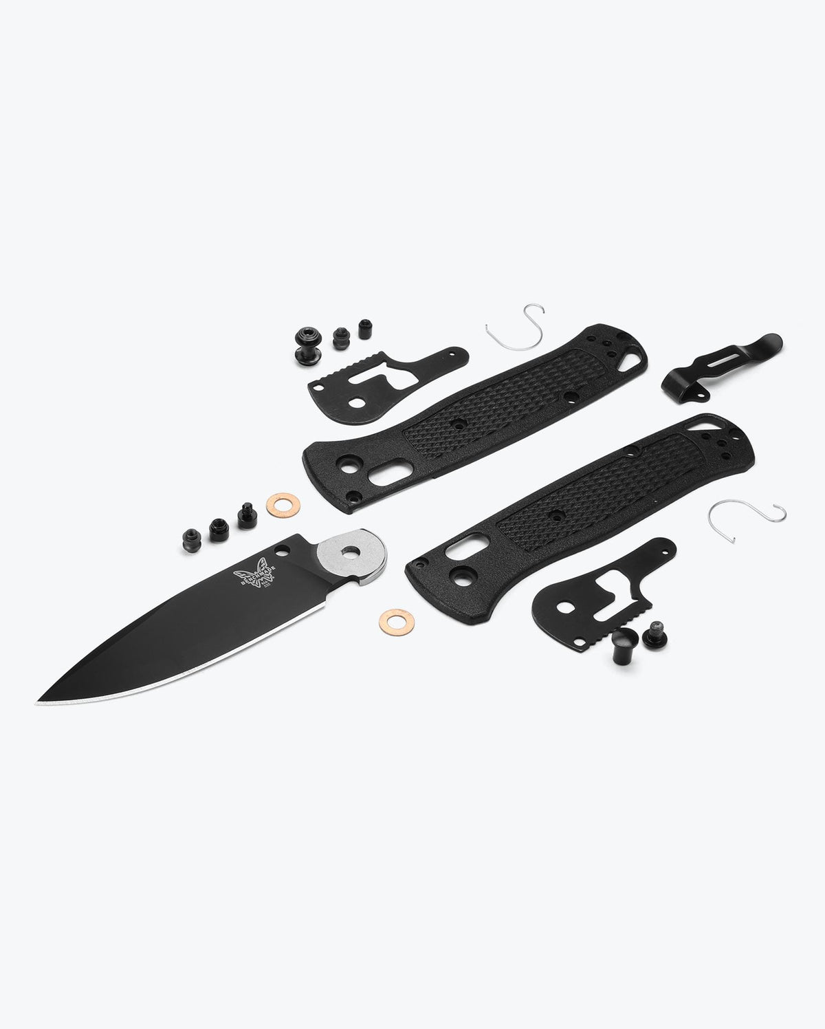 Eighth product image showing an exploded view of the knife