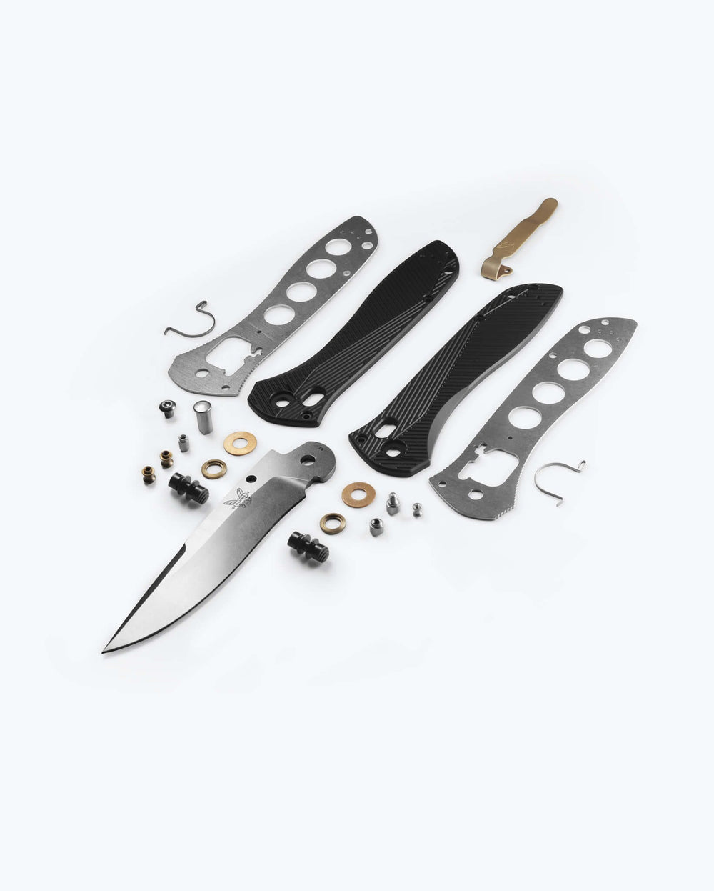 Eighth product image showing an exploded view of the knife